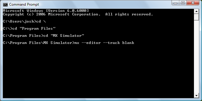 mx.exe --editor --track blank